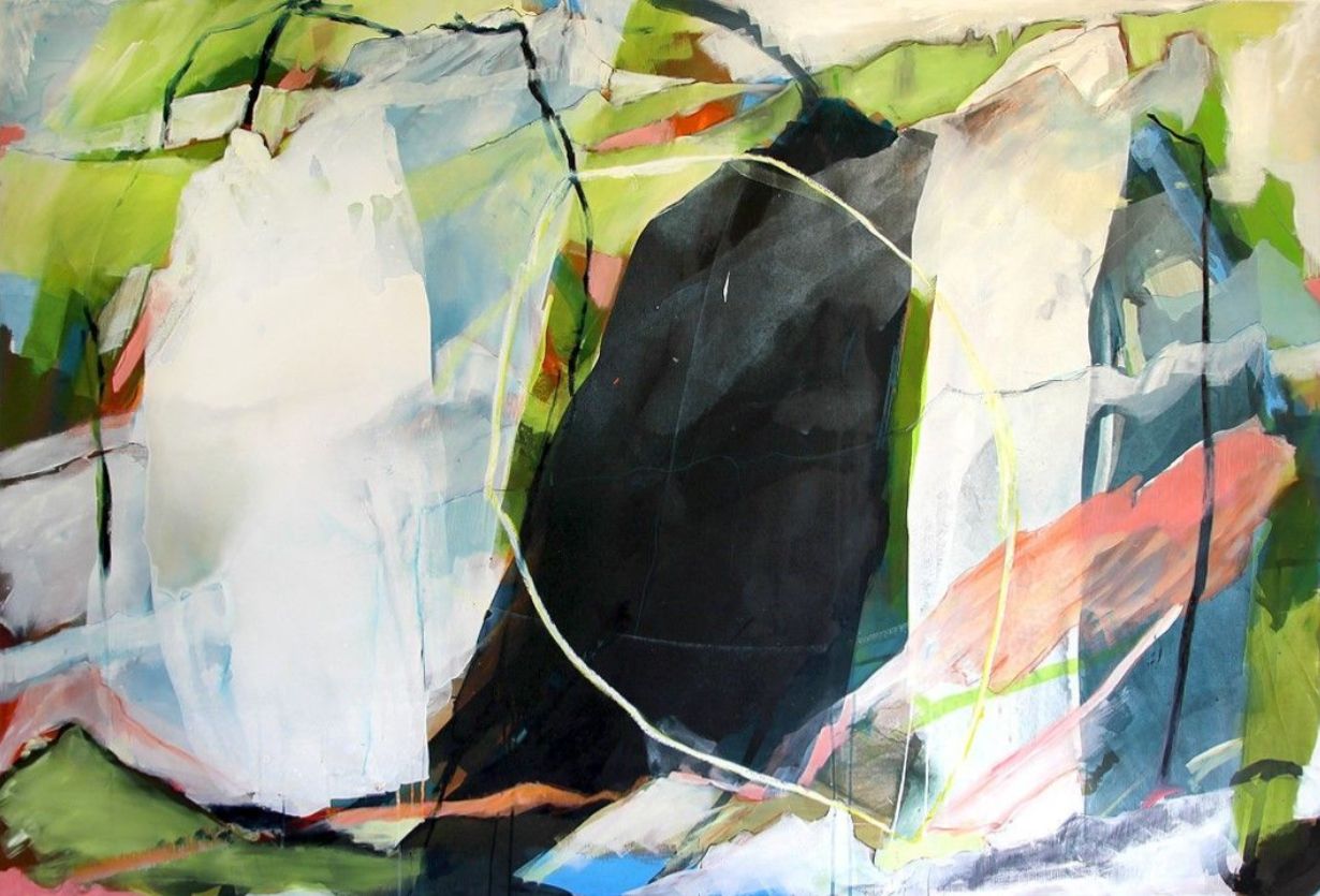 Barbara Gwerder, AlpStreich Nr. 127 – Farben der Bergstille, 2017, Kunstsammlung Kanton Luzern